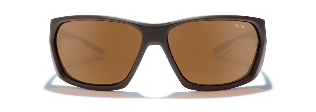 Matte Brown Khaki CADDIS front View