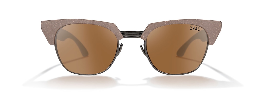 Brown-Matte Gunmetal HIGHLINE front View