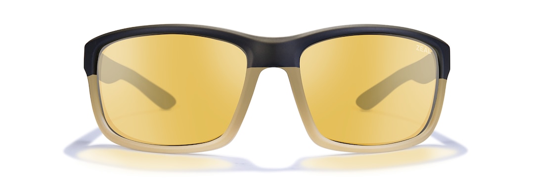 Matte Brown/Ocher Fade CONFLUENCE front View