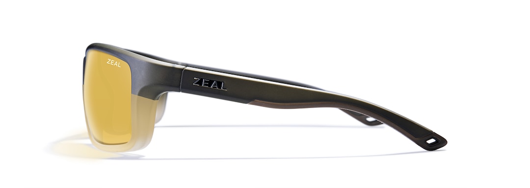 Matte Brown/Ocher Fade CONFLUENCE side View