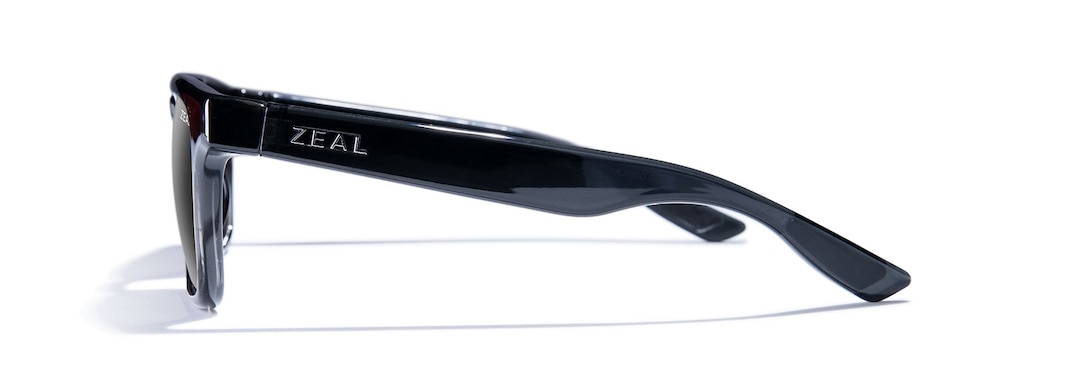 Transparent Dark Grey WHITTIER side View