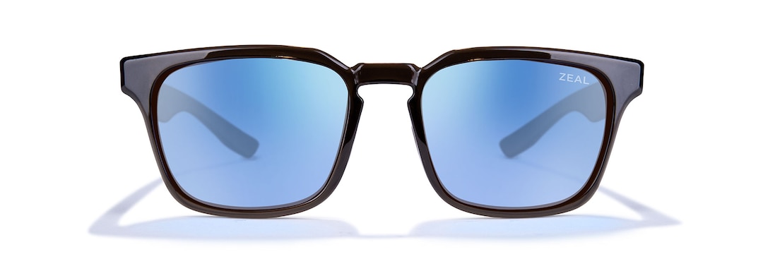 Transparent Light Brown WHITTIER front View