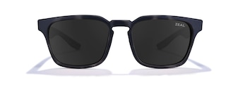 WHITTIER Transparent Grey Havana Dark Grey Front View